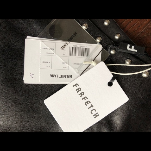 Studded leather skirt - Picture 2 of 5